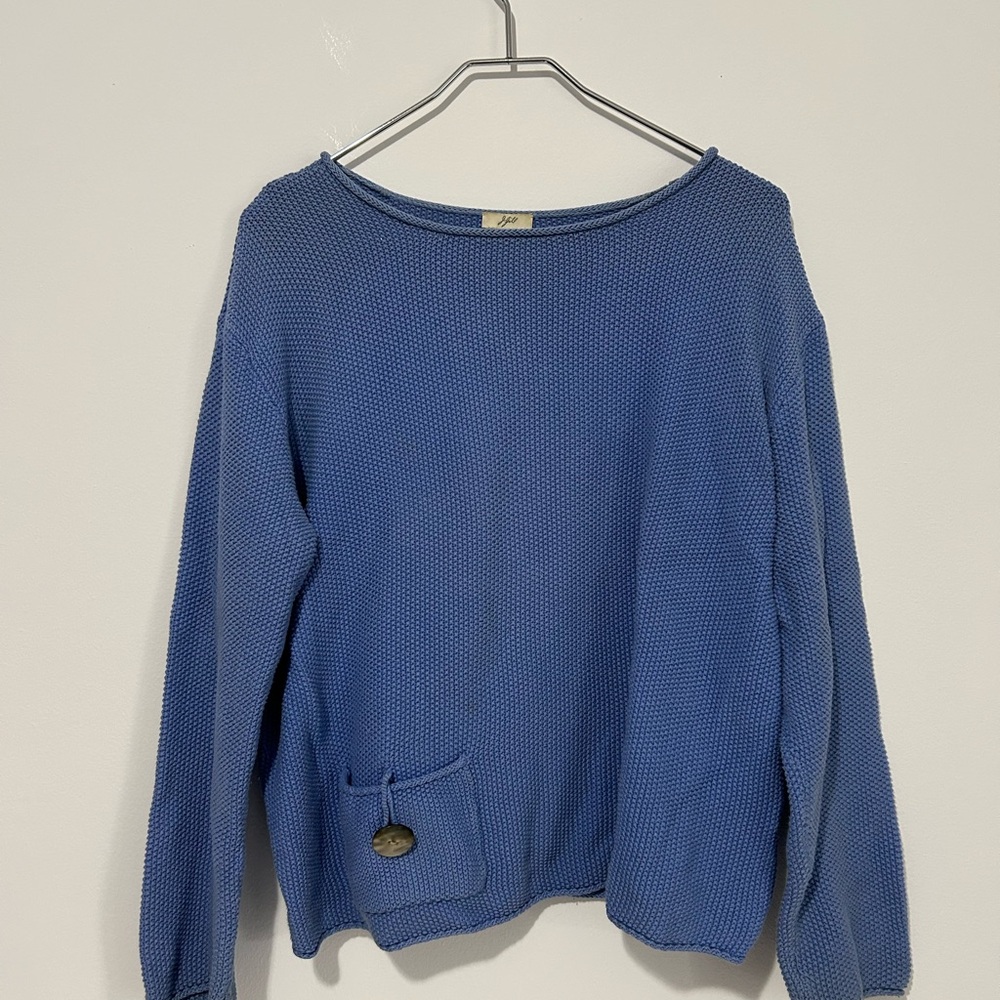 J. Jill Cotton Sweater, Size M